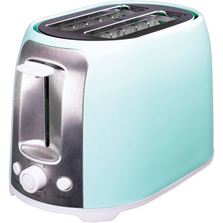 Brentwood Appliances 6-1/2" 2-Slot Blue Toaster TS-292BL